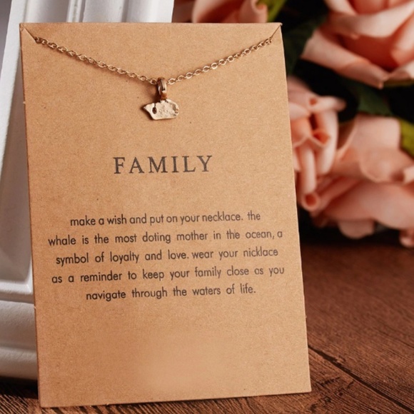Urban Outfitters Jewelry - Family Boho Indie Layering Gold Charm Necklace